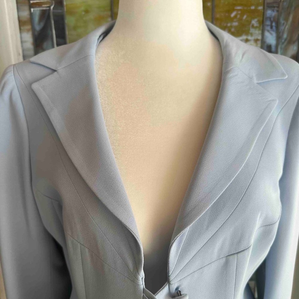 Cheap and Chic by Moschino Baby Blue Blazer Made in Italy